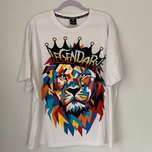Switch Remarcable Multicolored Embroidered Legendary Graphic Print Size 3XL